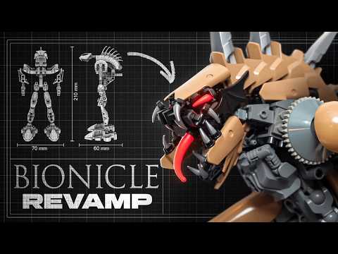 I Fixed this Classic BIONICLE - Rahkshi Revamp