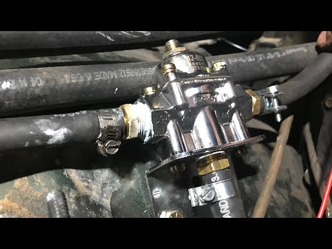 Holley fuel pressure regulator not regulating- fixed!