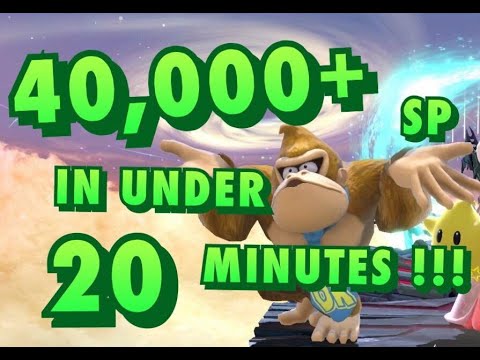 Super Smash Bros Ultimate - [GUIDE] HOW TO FARM 40,000 SPIRIT POINTS IN UNDER 20 MINUTES !!!!!!