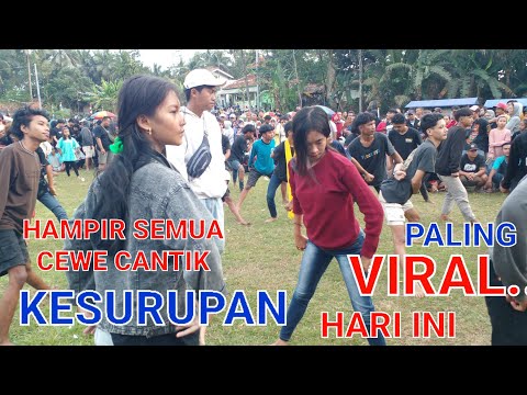 VIRAL HARI INI PENONTON CANTIK  KESURUPAN TERBAYAK  EBEG TURONGGO LAWE