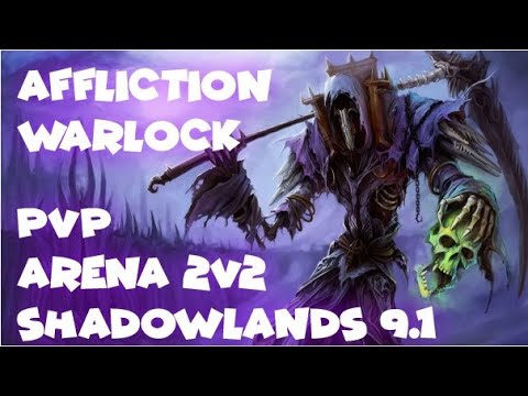 Affliction Warlock PvP - Shadowlands 9.1 - Just a Low CR Part 1