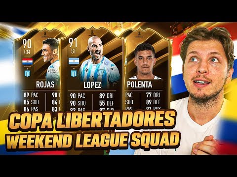 I PLAYED 30 GAMES WITH A COPA LIBERTADORES SQUAD - FIFA 20 FUT CHAMPIONS LIVE