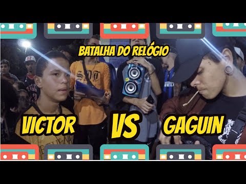 Victor Vs Gaguin - 1ª Fase - Batalha do Relógio/Rap df Vlogs - 28/02/2019