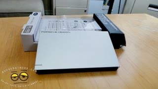 Video thumbnail for Lacie Porsche Design Slim SSD P9223 Review by Booredatwork.com