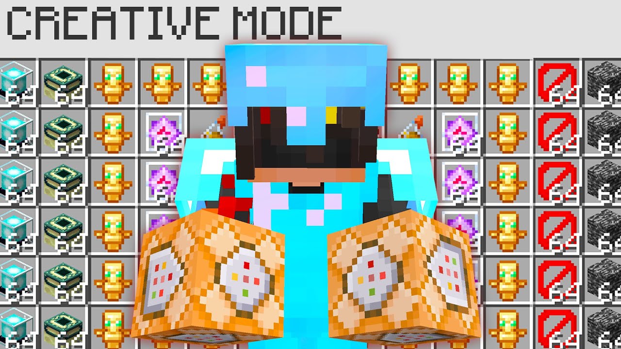 I Secretly Used Creative Mode for 1 Week
