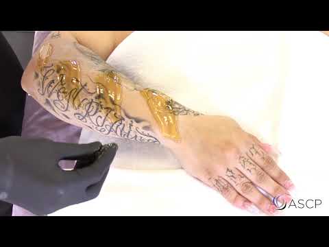 Half Arm Sugaring Tutorial | Esthetician Hair Removal Techniques