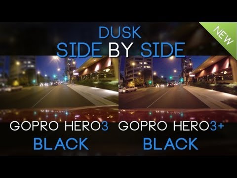 GoPro Hero3+ Black vs GoPro Hero3 Black in Low Light
