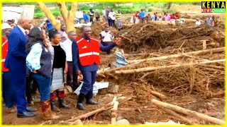 MAI MAHIU TRAGEDY - See what happened when Ruto toured Affected Areas