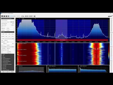 FM DX - Reception of HR1 from Heidelstein-Rhön 104,80 MHz near Hamburg/Germany 340km