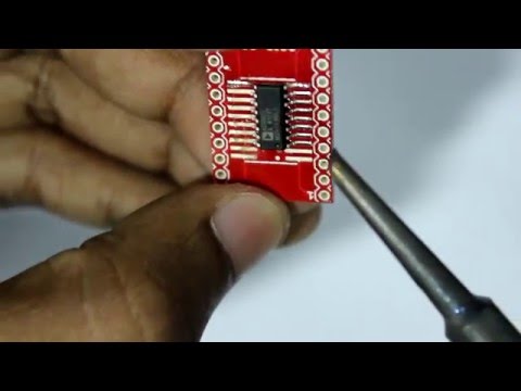 SMD Soldering Tutorial.
