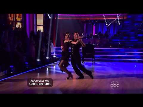 Zendaya & Val DWTS Week 05 - Argentine Tango