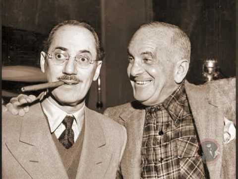 Al Jolson & Groucho Marx on Kraft Music Hall May 26, 1949 - video podcast
