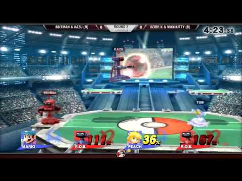 VS Jank City Doubles 10/10/15 - Winners R2 - 8Bitman & Kazu vs Seibrik & VikkiKitty