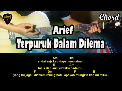 Chord/Kunci Gitar Arief Terpuruk Dalam Dilema Dari Nada Dasar A Minor