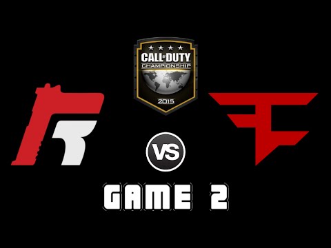 COD Champs 2015: Team Revenge vs Faze Red - GAME 2 - Lower Finals