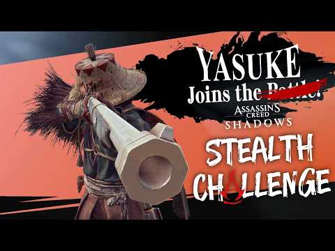 AC Shadows Stealth Challenge | The Connoisseur at Kanegasaki Castle | Yasuke - Master of Stealth