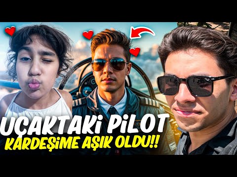 UÇAKTA PİLOT KARDEŞİME AŞIK OLDU ! (Dünyanın En İyi Abisi) 15.Bölüm @derintass