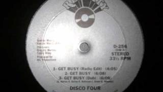 Disco Four- Get Busy 1986