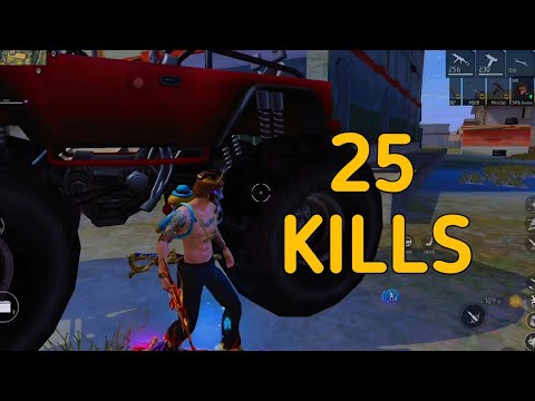 SOLO VS SQUAD BR-RANKED GAMEPLAY!! INSANE 25 KILLS!!!!🤯#freefire 