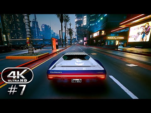 Cyberpunk 2077 Gameplay Walkthrough Part 7 - Cyberpunk 2077 PC 4K 60FPS (No Commentary)