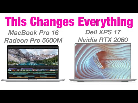 New MacBook Pro 16 v XPS 17 Battle is EPIC! Radeon Pro 5600M v RTX 2060 | Which one is better