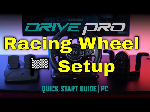 Nitho Racing Wheel 🏁 Setup Guide 🚗 Install on PC & Consoles with Vibration Feedback! 🏎️
