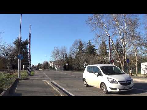 Passaggio a livello di via Madonna di Genova - Cotignola (RA) / Level Crossing / Planovergang / 道口
