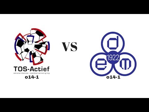 TOS-Actief O14-1 vs RKVV DEM O14-1