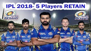 mumbai indians retained players 2018