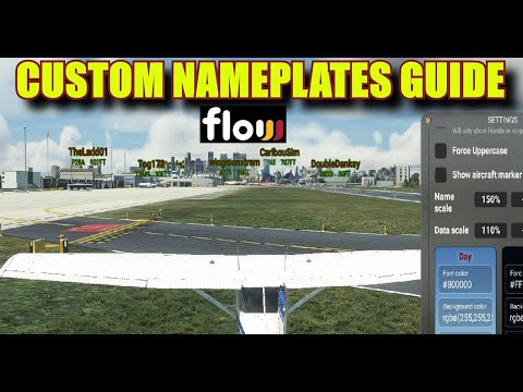 FS2020: Flow Essentials/Pro - Custom Nameplates Guide
