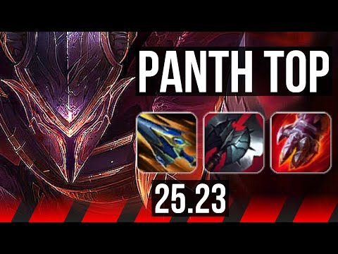 PANTHEON vs RENEKTON (TOP) | NA Grandmaster | 25.23