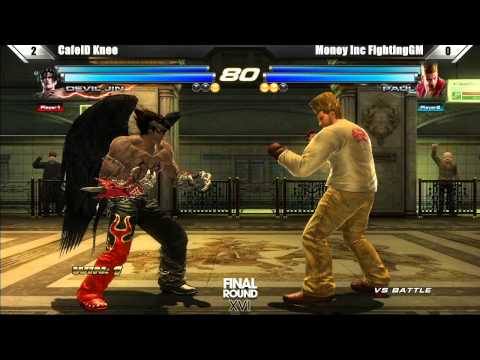 Tekken Tag Tournament 2 Top 8 CafeId Knee vs Money Inc FightingGM - Final Round XVI