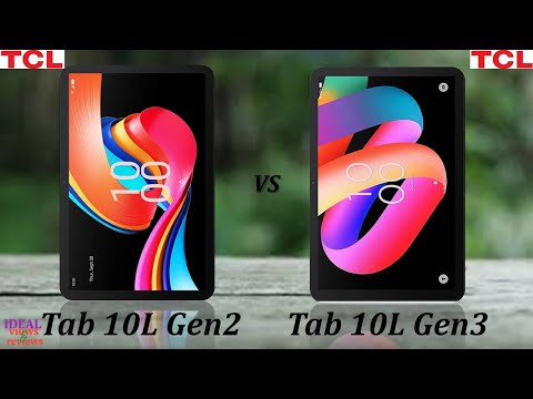 TCL Tab 10L gen2 vs TCL Tab 10L gen3 comparison