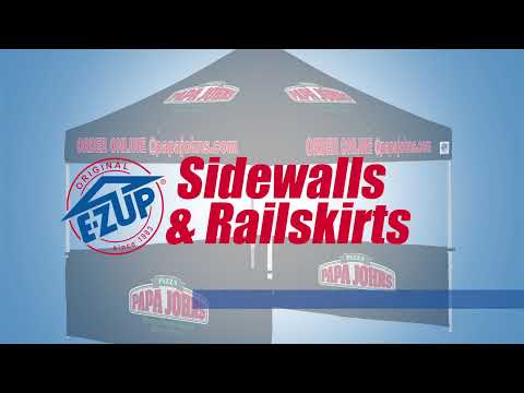 E-Z UP® Instant Shelter™ Side Walls & Rail Skirts