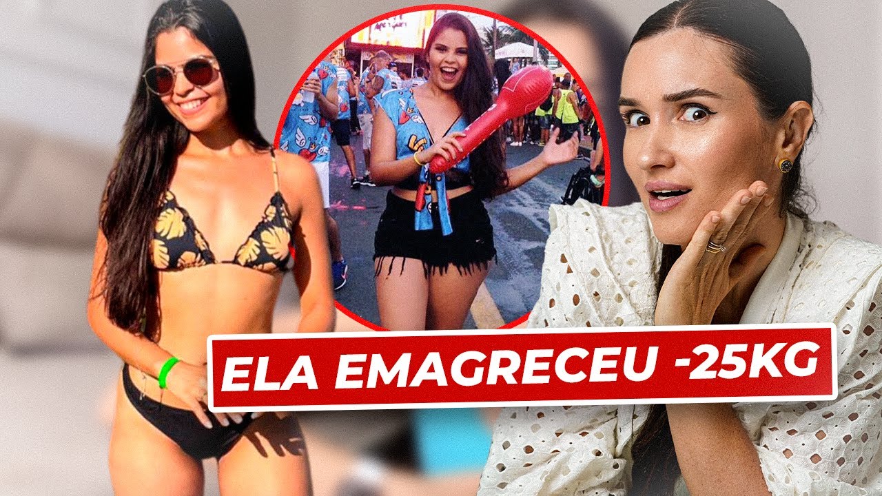 COMO ELA EMAGRECEU 25KG?! REAGINDO A DIETA DA LETÍCIA ANDRADE