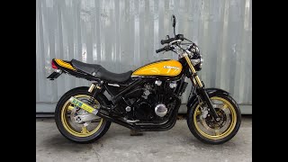 ☆車検令和8年8月迄 KAWASAKI ゼファー400χ RPMマフラー イエローボール　名義変更後すぐに乗り出せます YouTubeにて動画見れます