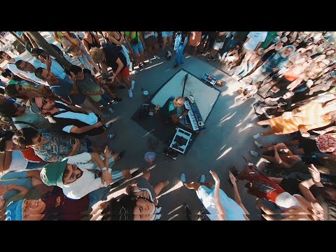 Live Techno going off @MauerparkFreunde  Berlin