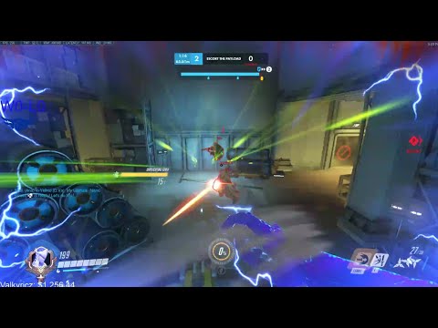 YZNSA vs NECROS! INSANE ECHO GAMEPLAY OVERWATCH SEASON 27 TOP 500