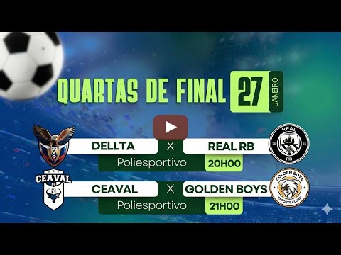 Dia 1 - Quartas de Final - 2ª Liga Futsal de Águas Formosas