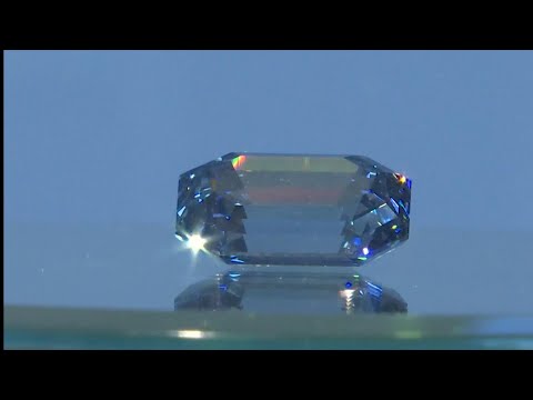 Eye Watering Auction Price for Rare Blue Diamond