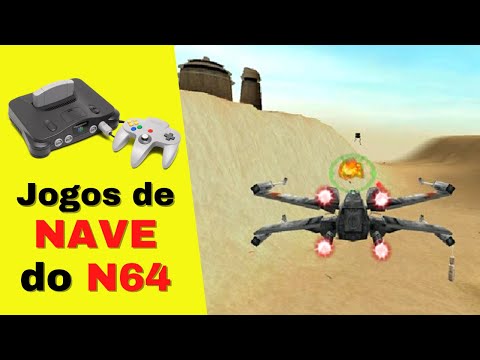 TOP 10 – Jogos de NAVE do NINTENDO 64 (Shoot ‘em up)