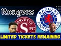 OH MY GOD LIMITED TICKETS REMAINING FOR SERVETTE AT IBROX