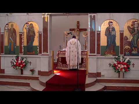Veneration of the Holy Cross, Matins and Divine Liturgy, 4/4/21