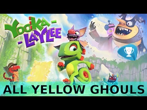 Yooka Laylee - All Yellow Ghostwriters (Ghouls)