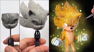 Create Super Sonic (Moviever) with Clay / Sonic th