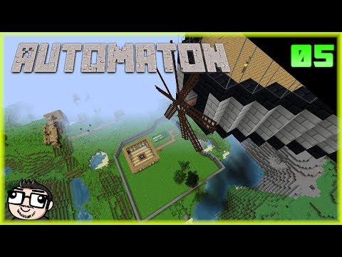 Minecraft Automaton | New Look Base And Immersive Power Ep 5 | Modded Minecraft