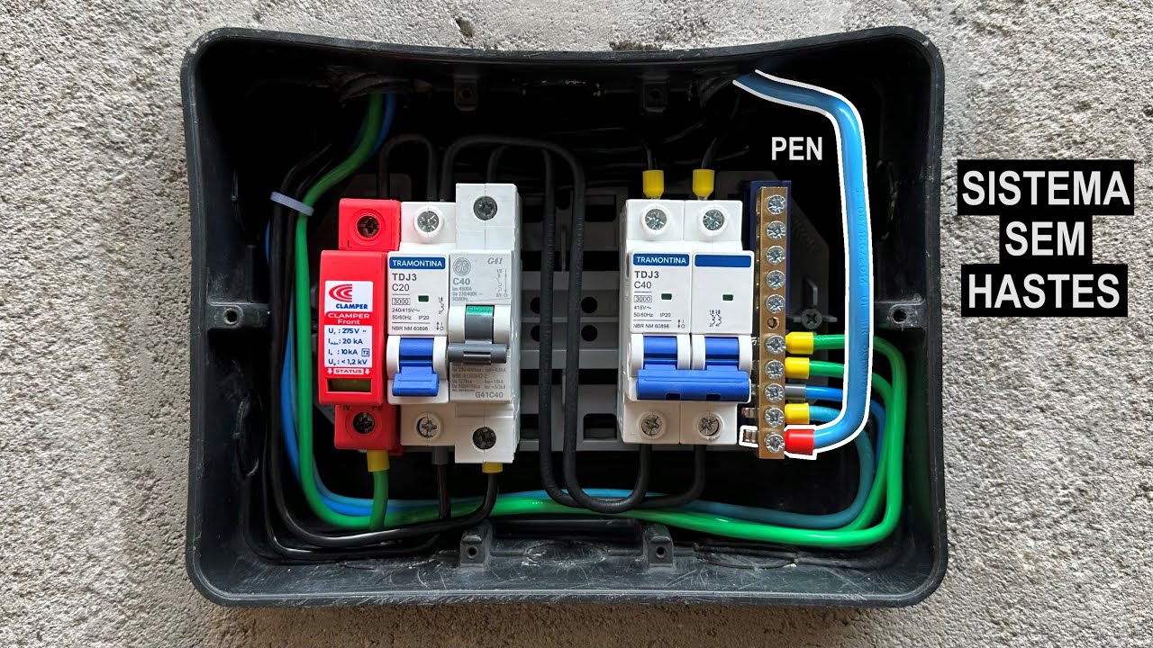 Faça isso quando NÃO TIVER aterramento elétrico na residência (aterramento sem hastes)