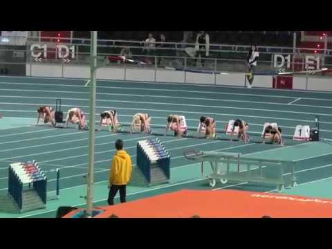 60m kobiet bieg 2  - Toruń 27.01.2019