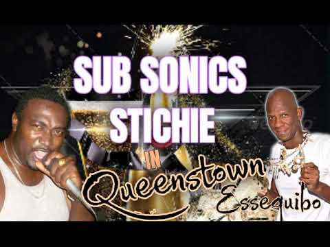 Sub Sonics and stichie one man band in Queenstown,Essequibo