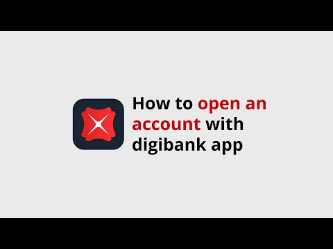 DBS digibank app - How to open an account